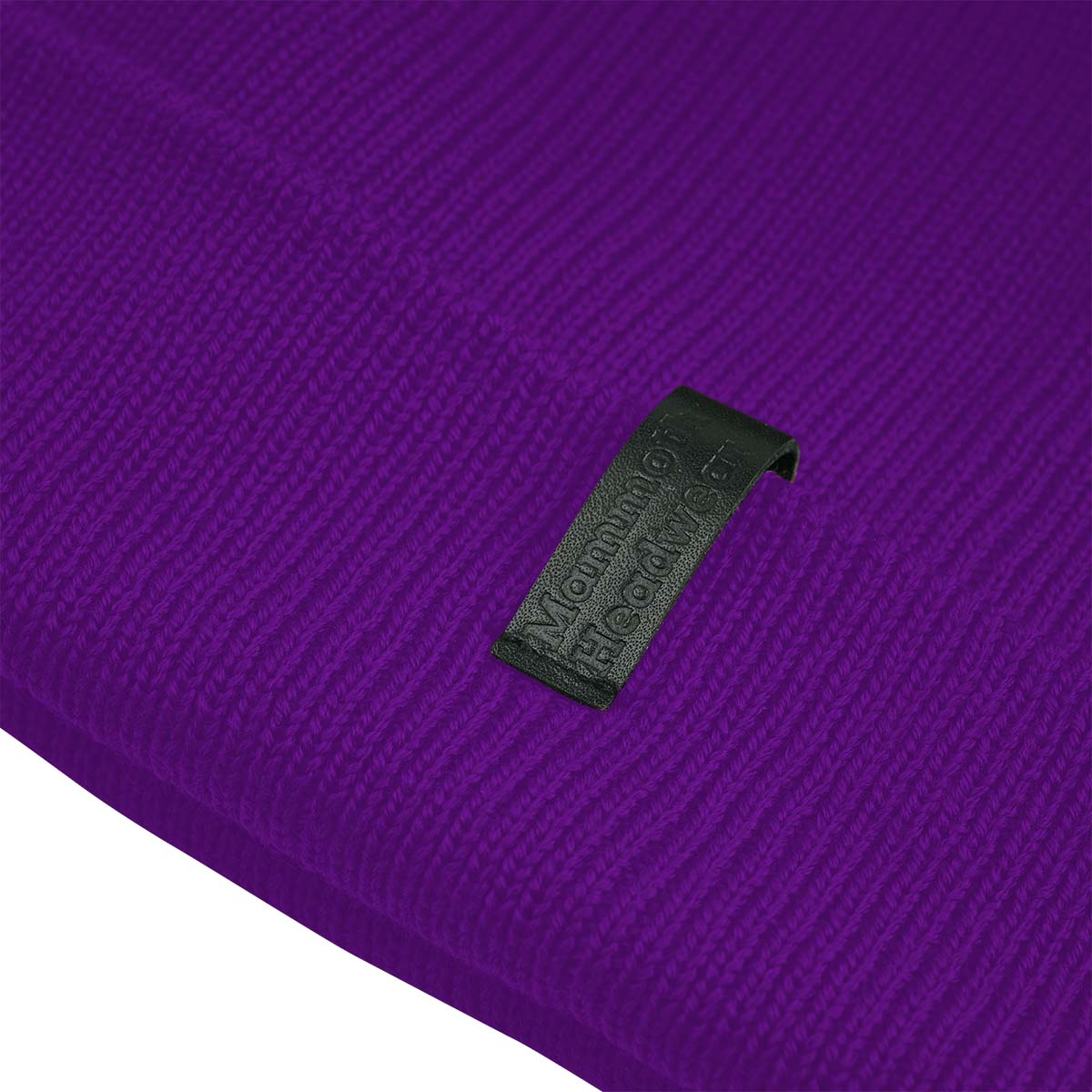 Classic Merino Beanie - Purple