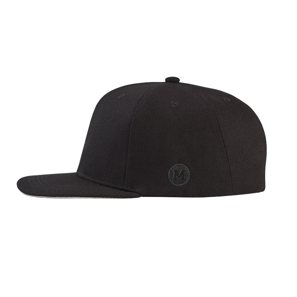 Blank Snapback XXL - Black